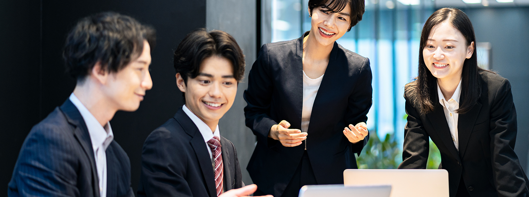 technician working in the data center