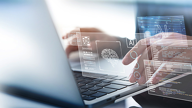 Business scene utilizing a high performance server